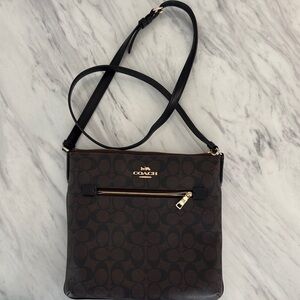 Coach Dark Brown Crossbody Bag